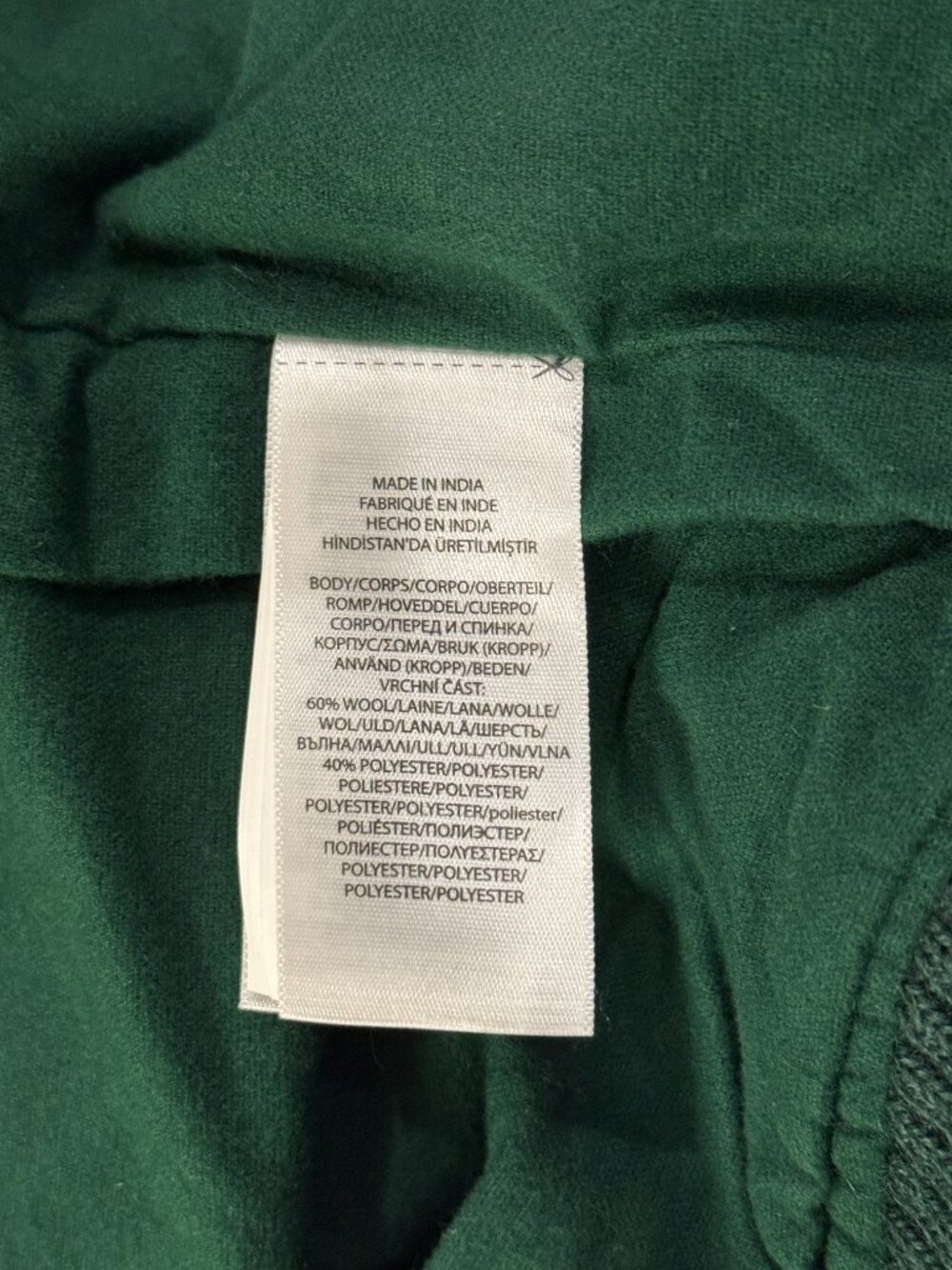 NWT Polo Ralph Lauren Women's Green RL Tigers ’67 Letterman Jacket | Size Large - Picture 8 of 8